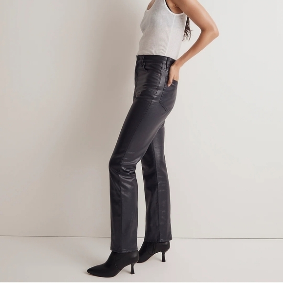 Madewell The '90s Straight Jean in Midnight Blue Foil size 26 NWT NN461 - Picture 4 of 14